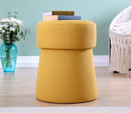 Atelier Del Sofa Puff Amarillo Mostaza